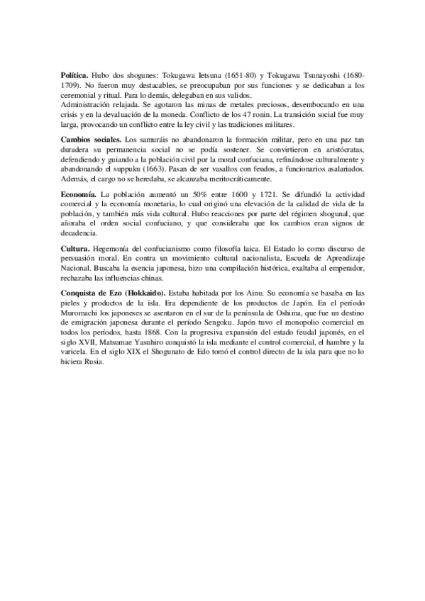 Miniatura del documento Tema 13. La segunda mitad del siglo XVII en Japón.pdf