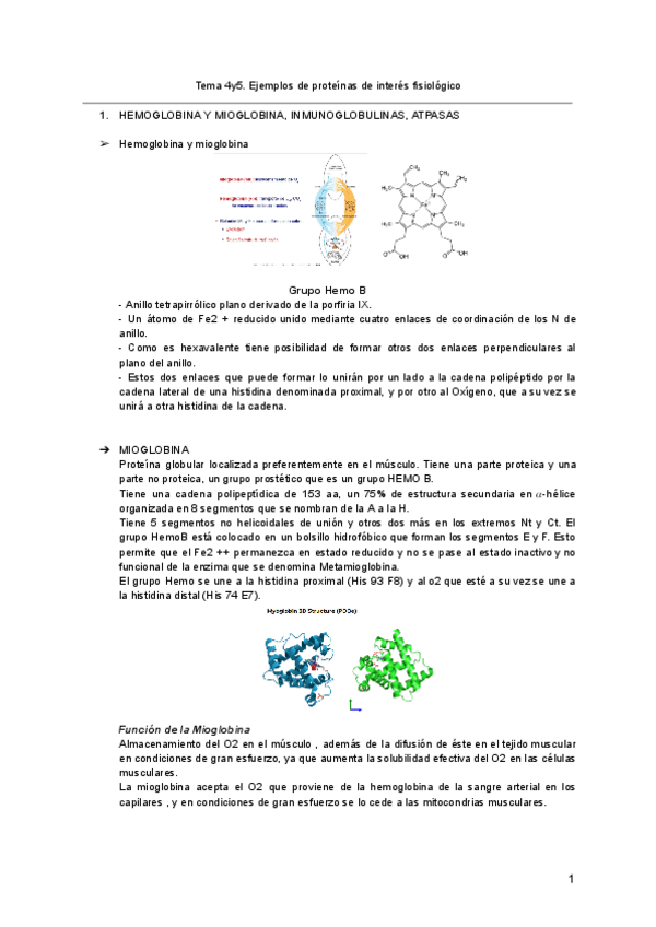 Miniatura del documento Tema-4y5.-Ejemplos-de-proteinas-de-interes-fisiologico.pdf