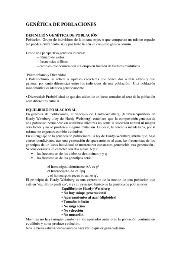 Miniatura del documento GENÉTICA DE POBLACIONES EVOLUTIVA.doc