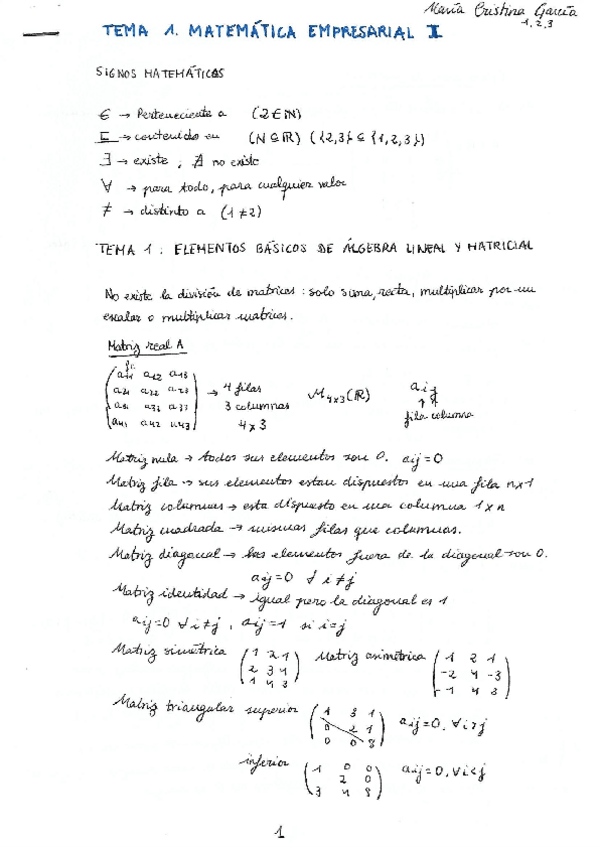 Miniatura del documento Tema 1 Matemática Empresarial I Apuntes.pdf