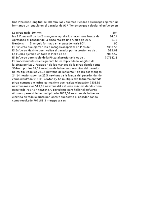 Miniatura del documento Mecanica-de-Materiales.-Esfuerzo-Maximo-y-permisible-en-Pinzas-o-Tenazas..xlsx