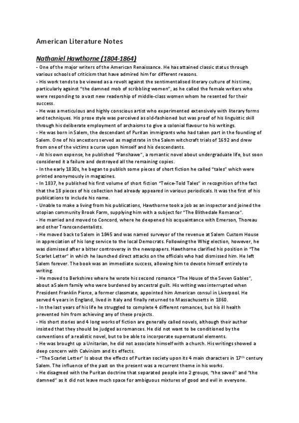 Miniatura del documento Literatura Norteamericana I Apuntes.pdf