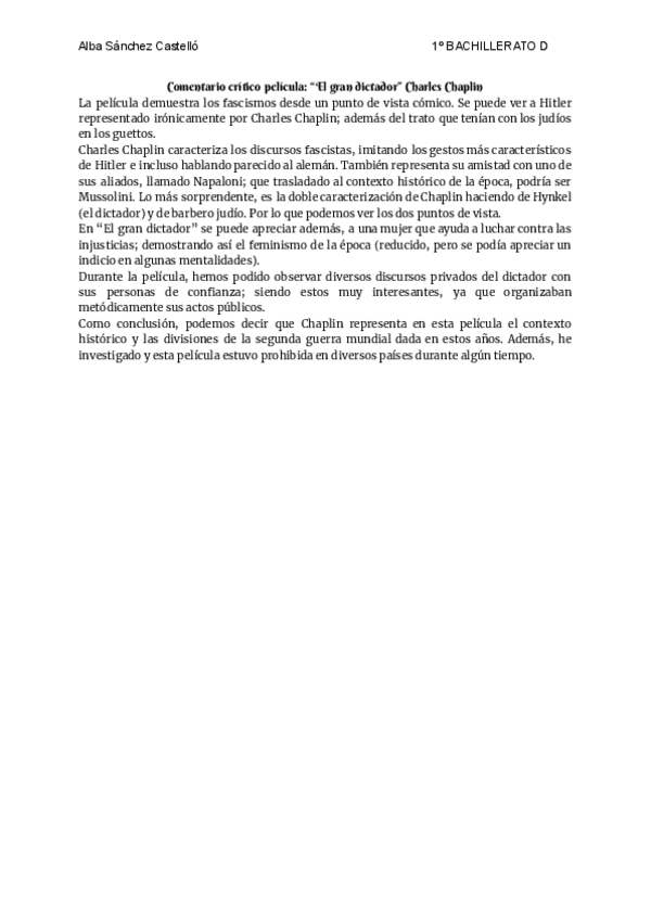 Miniatura del documento Comentario-critico-pelicula-El-gran-dictador-Charles-Chaplin.pdf