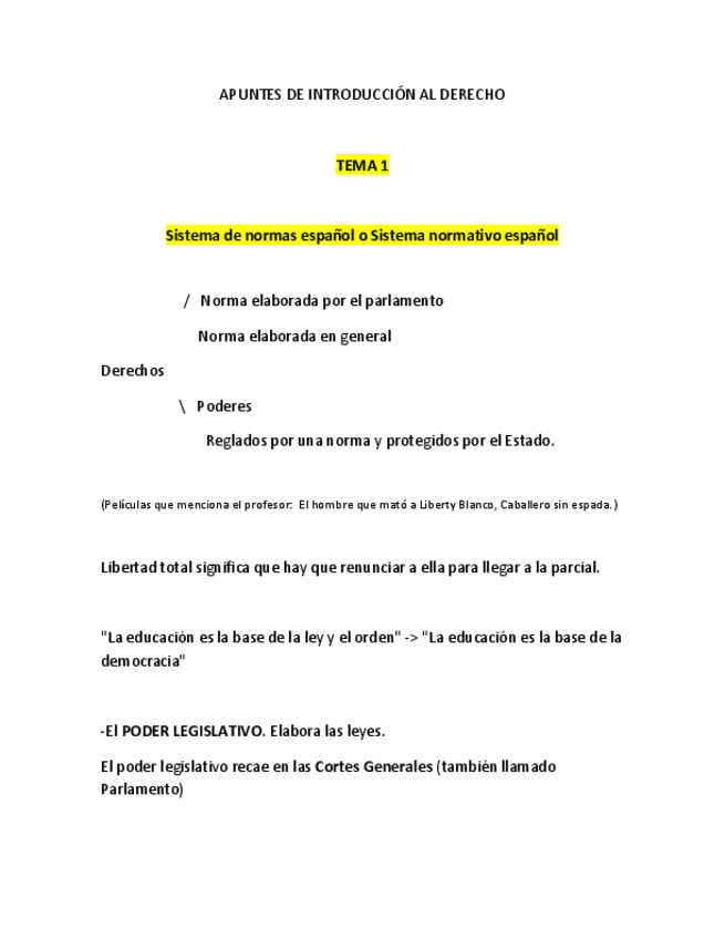 Miniatura del documento APUNTES DE INTRODUCCIÓN AL DERECHO.pdf