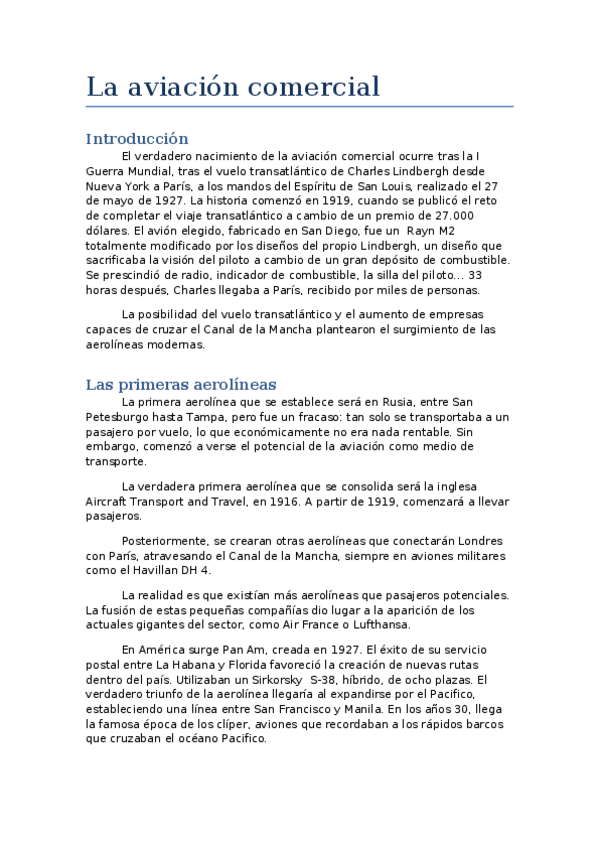 Miniatura del documento Tema 6.  La aviación comercial.docx