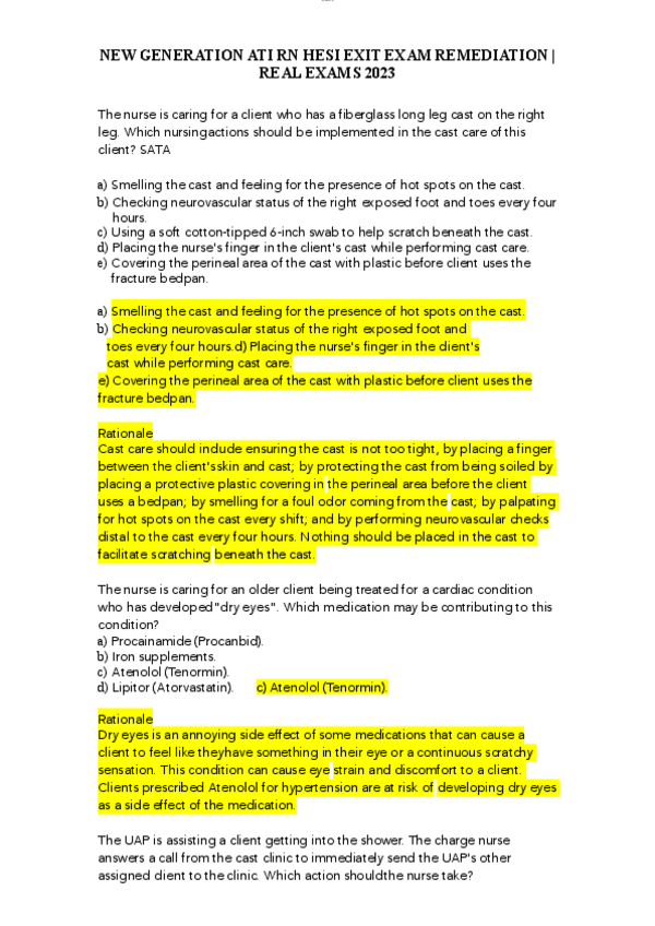 Miniatura del documento NEW-GENERATION-ATI-RN-HESI-EXIT-EXAM-REMEDIATION-or-REAL-EXAMS-2023.pdf