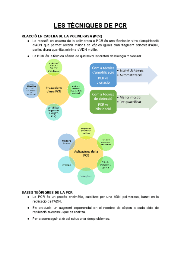 Miniatura del documento Resum-Tecniques-de-PCR-Que-es-primers-ADN-polimerases-el-cicle-basic-duna-PCR-PCR-estandard-altres-tecniques-de-PCR.pdf