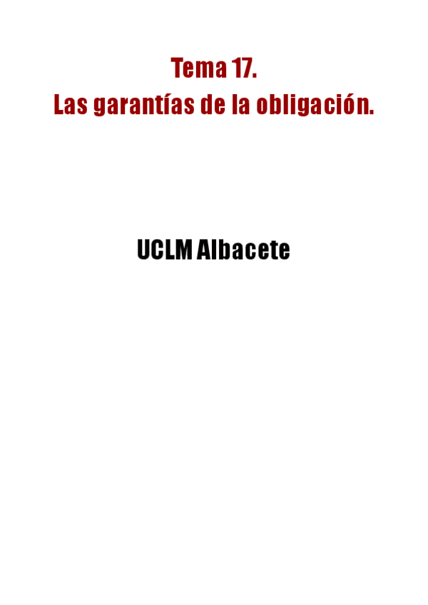 Miniatura del documento Tema-17.-Las-garantias-de-la-obligacion..pdf