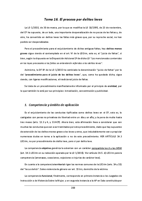 Miniatura del documento Tema 16. El proceso por delitos leves.pdf