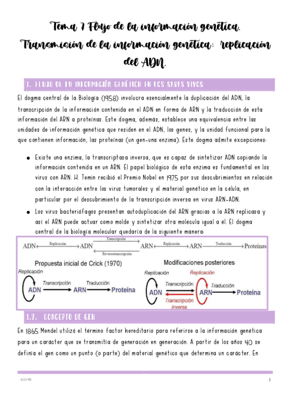 Miniatura del documento Tema-7-Flujo-de-la-informacion-genetica-Transmision-de-la-informacion-genetica-replicacion-del-ADN.pdf