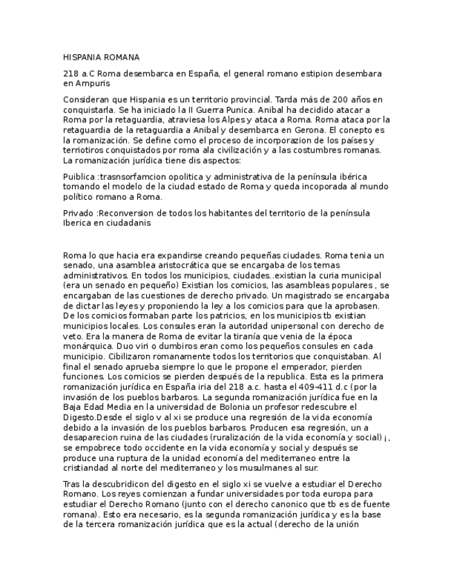 Miniatura del documento Hispania romana.rtf
