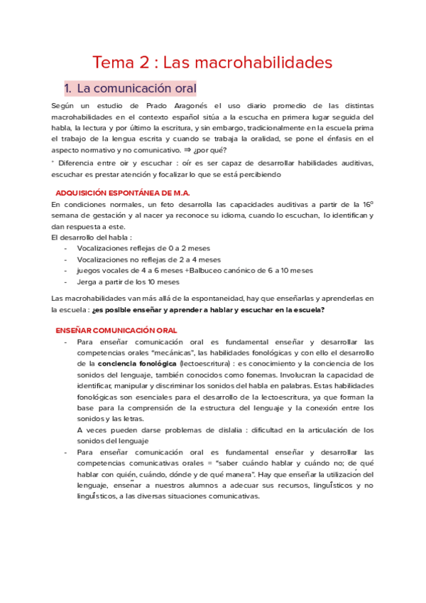 Miniatura del documento Tema 2 : Las macrohabilidades escuchar y hablar.pdf