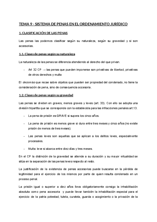 Miniatura del documento TEMA-9-DERECHO-PENAL-I-Sistema-de-penas-en-el-Ordenamiento-juridico.pdf