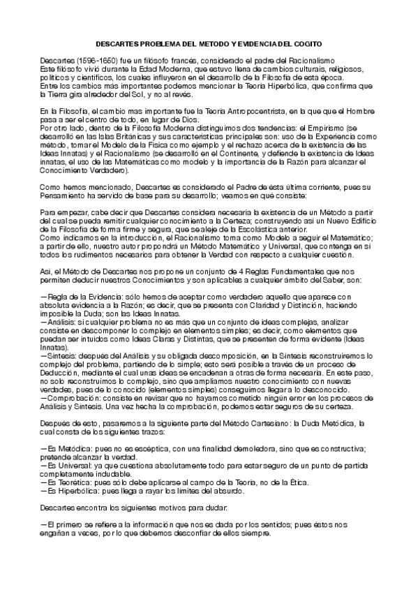 Miniatura del documento TEMA DESCARTES 2º BACH.pdf