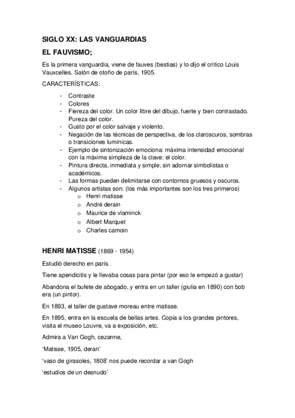 Miniatura del documento Fauvismo.docx