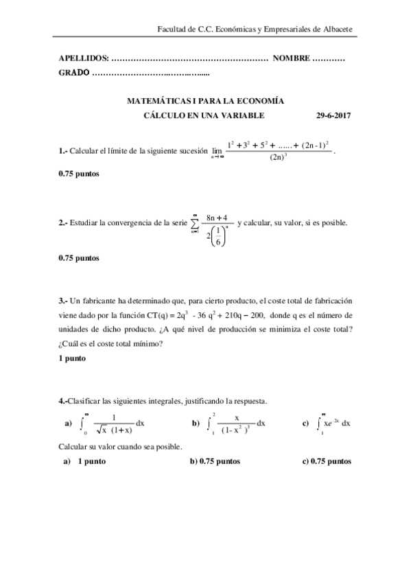 Miniatura del documento Junio 2017 Extra Mate I Calculo.pdf