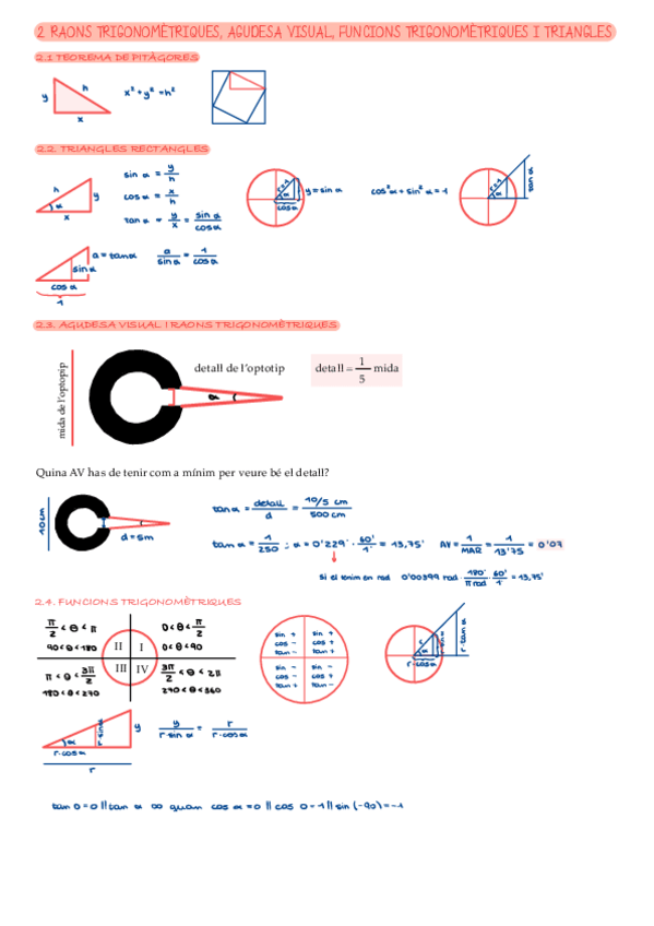 Miniatura del documento 2. Raons trigonomètriques, agudesa visual, funcions trigonomètriques i triangles.pdf