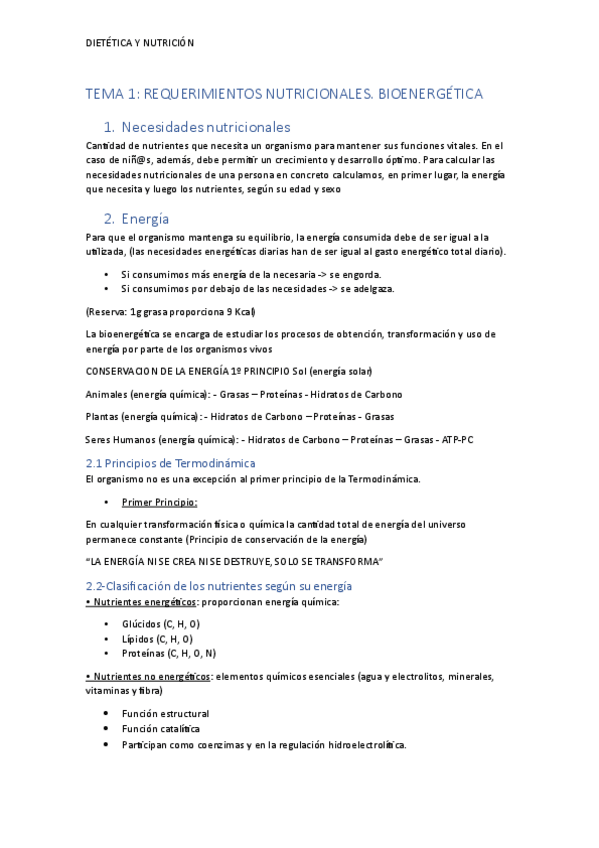 Miniatura del documento TEMA 7. REQUERIMIENTOS ENERGÉTICOS, BIOENERGÉTICA.pdf