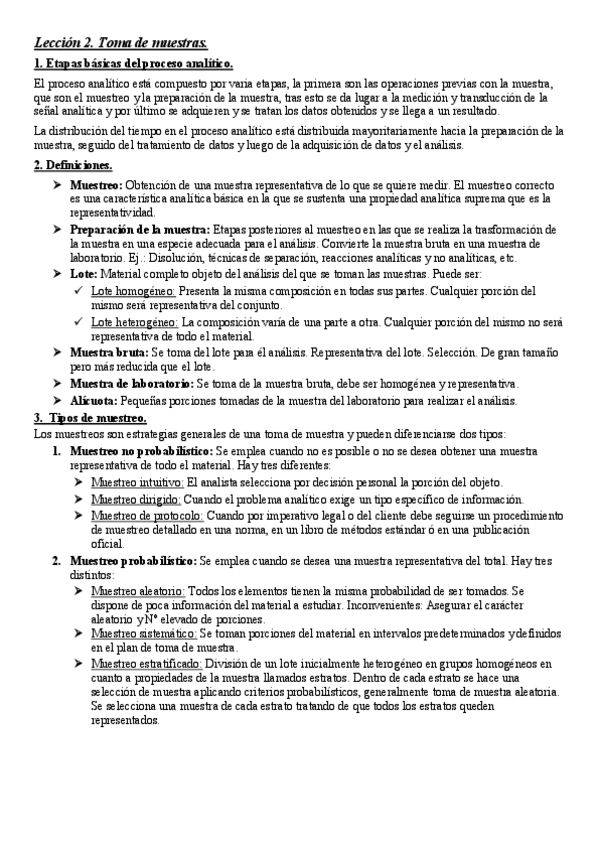 Miniatura del documento Lección 2. Toma de muestra..pdf