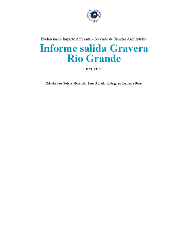 Miniatura del documento Informe-salida-gravera-Rio-GrandeTarea.pdf