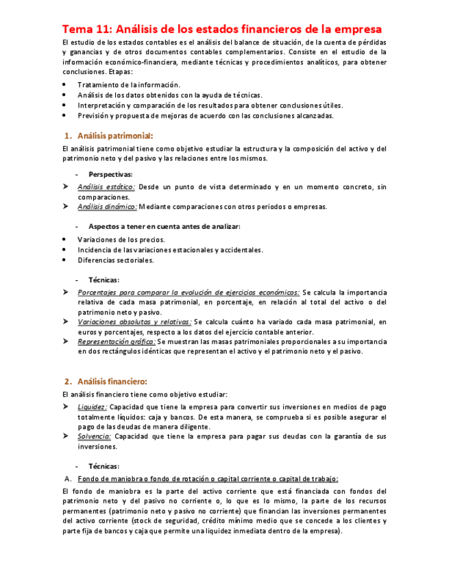 Miniatura del documento Tema 11 - Análisis de los estados financieros de la empresa.pdf
