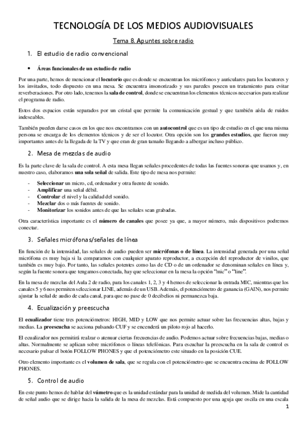 Miniatura del documento Tema 8. Apuntes sobre radio.pdf