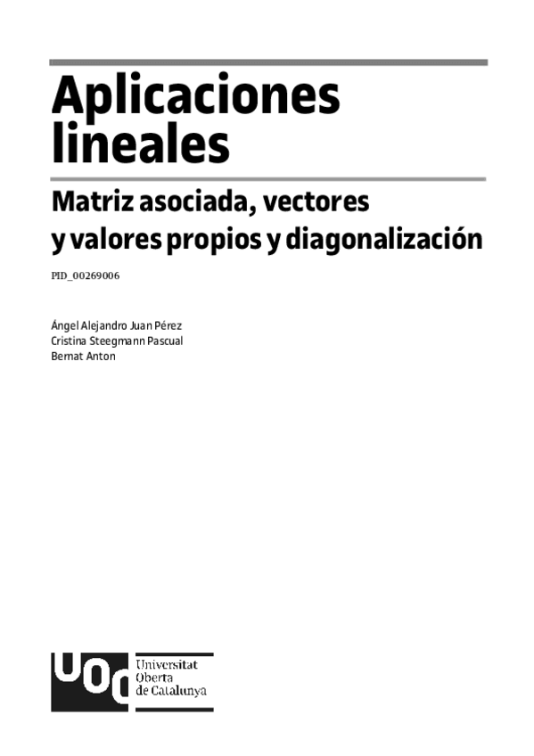 Miniatura del documento TemarioTema4AplicacionesLineales.pdf