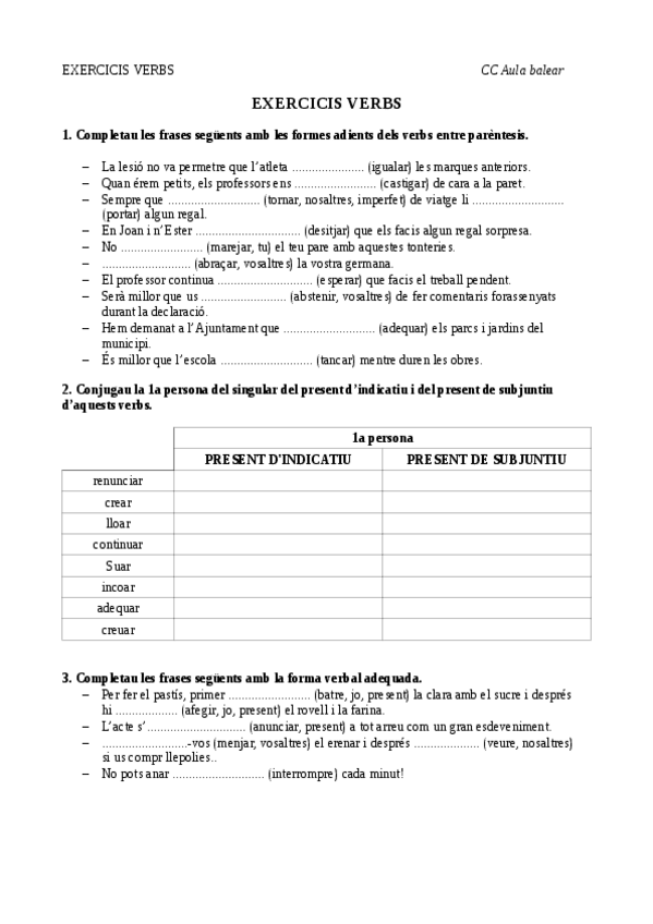 Miniatura del documento EJERCICIOS VERBOS IRREGULARES CATALAN.pdf