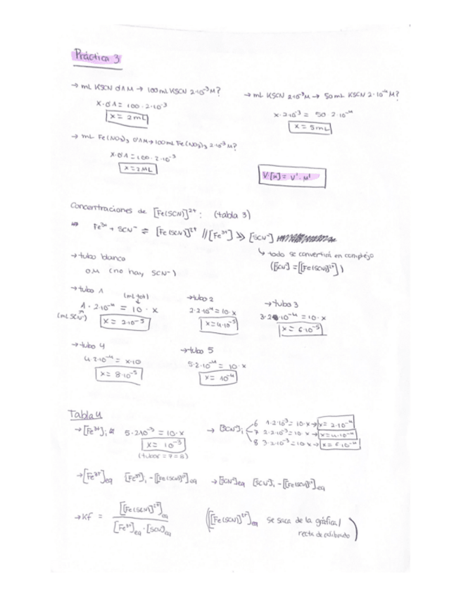 Miniatura del documento Cálculos de todas las prácticas de química (menos la 2).pdf