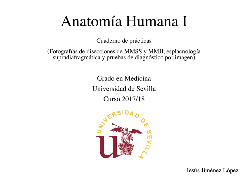 Miniatura del documento Anatomía Humana I (Cuaderno de Prácticas).pdf