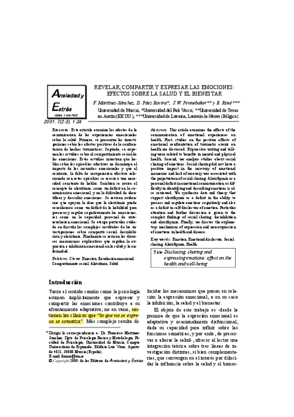 Miniatura del documento 050Tema4Lectura2001-Martinez-Sanchez-et-al.-Revelar-compartir-y-expresar-las-emociones-efectos-sobre-la-salud-y-el-bienestar.pdf