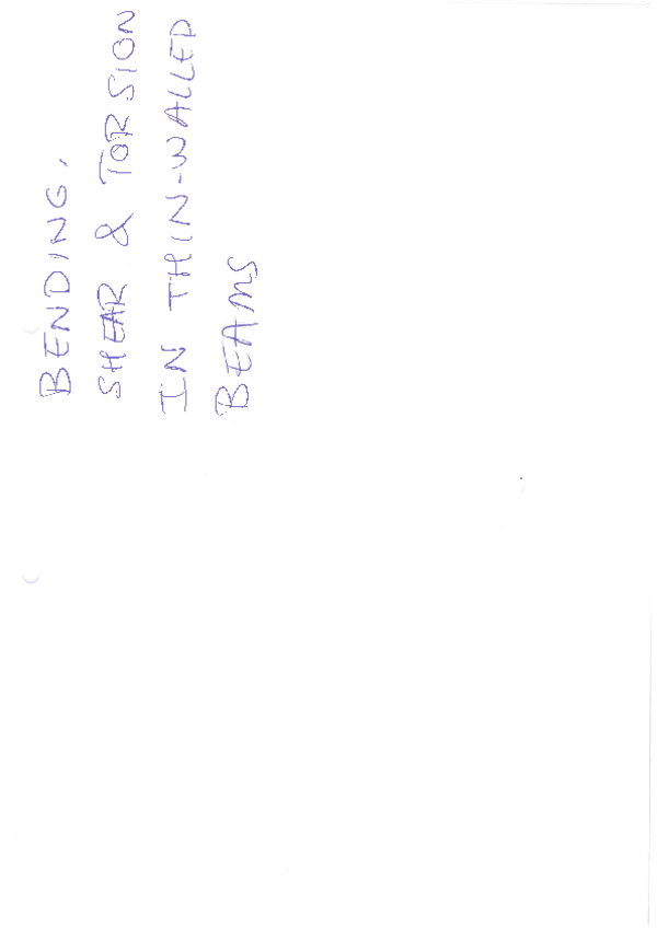 Miniatura del documento Aerospace Structures Exercises thin walled beams.pdf