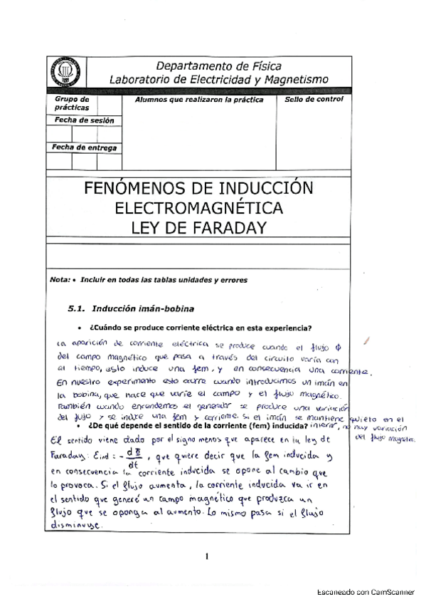 Miniatura del documento Práctica Fenómenos de Inducción Electromagnética: La Ley de Faraday.pdf