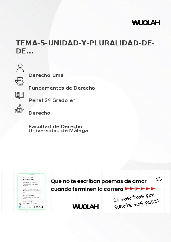 Miniatura del documento wuolah-free-TEMA-5-UNIDAD-Y-PLURALIDAD-DE-DELITOS.-UNIDADAD-DE-LEY-Y-CONCURSOS-DE-DELITOS.docx