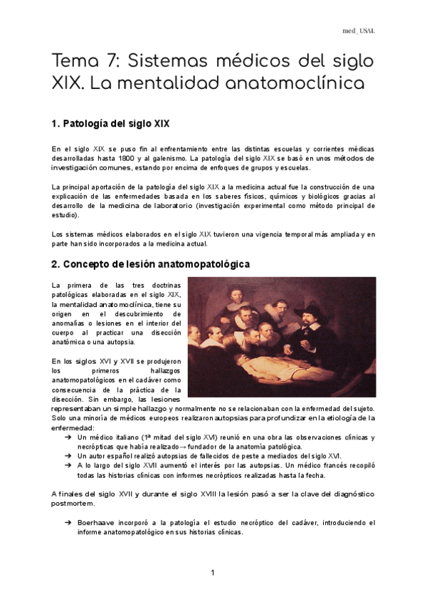 Miniatura del documento Tema-7-Sistemas-medicos-del-siglo-XIX.-La-mentalidad-anatomoclinicamedUSAL.pdf