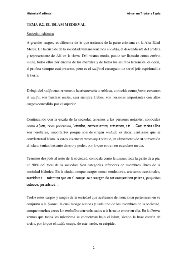 Miniatura del documento Tema-5.2.-El-Islam-Medieval-parte-sociedad.pdf