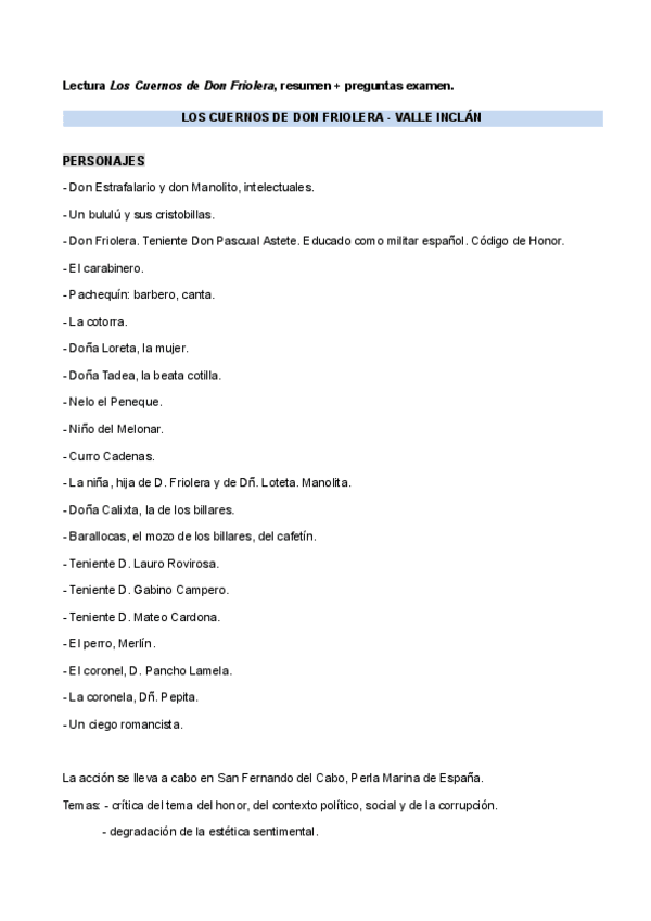 Miniatura del documento Lectura-Los-Cuernos-de-Don-Friolera-resumen--preguntas-examen.pdf
