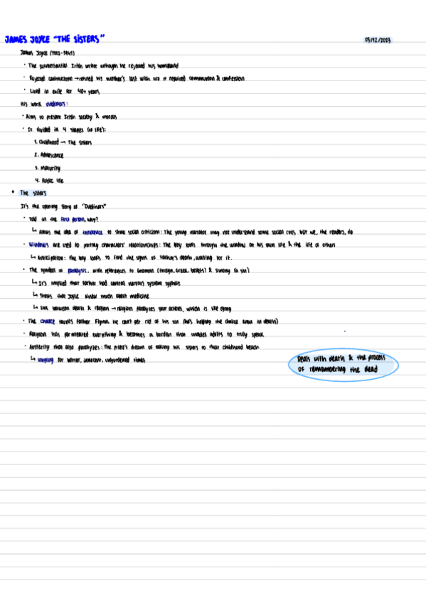 Miniatura del documento RESUM-the-sisters-James-Joyce.pdf