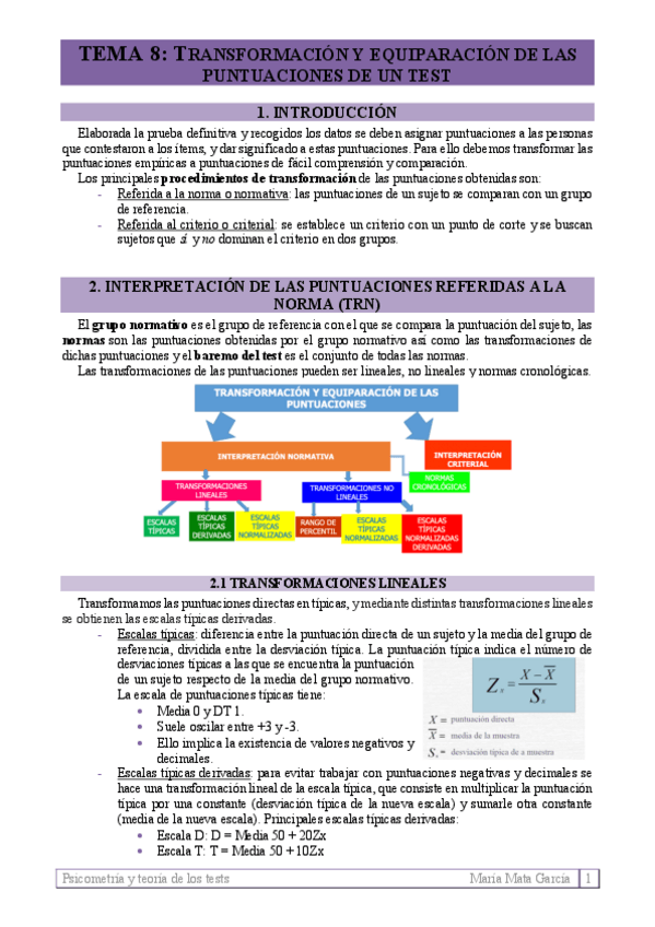 Miniatura del documento Tema 8. Transformación y equiparación de las puntuaciones de un test .pdf