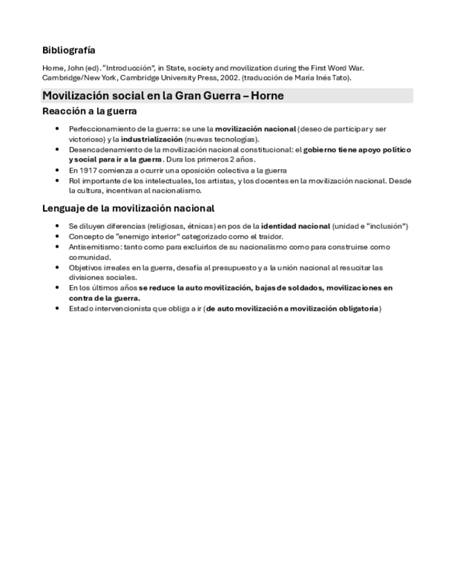 Miniatura del documento Resumen-Horne-John-Introduccion-Movilizacion-en-la-Gran-Guerra.pdf