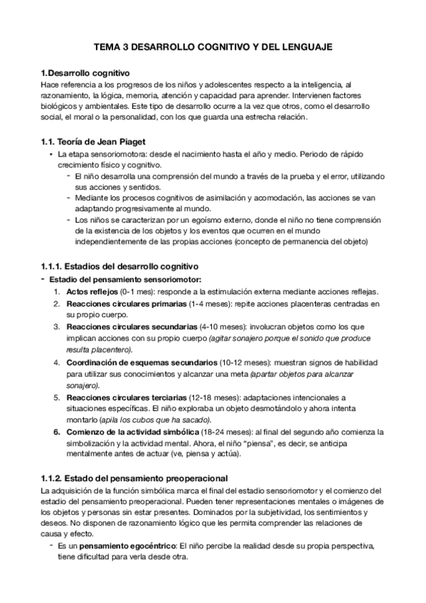 Miniatura del documento Tema 3 Psicología del Desarrollo.pdf