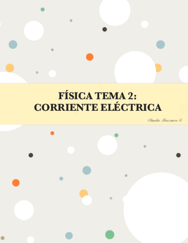 Miniatura del documento Tema 2: Corriente eléctrica (teoría y ejercicios).pdf