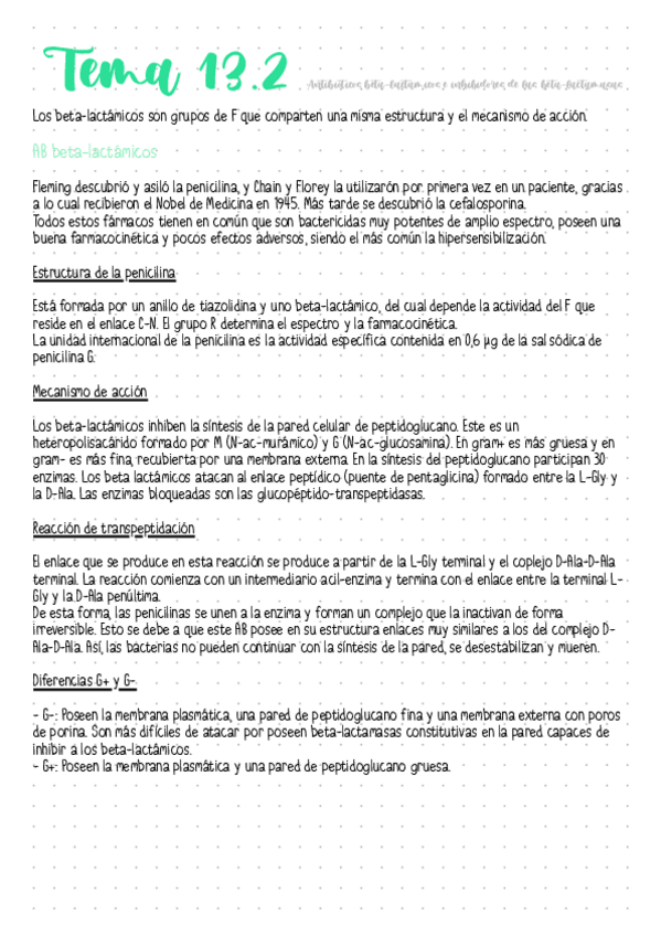 Miniatura del documento Tema-13.2-Antibioticos-beta-lactamicos-e-inhibidores-de-las-beta-lactamasas.pdf