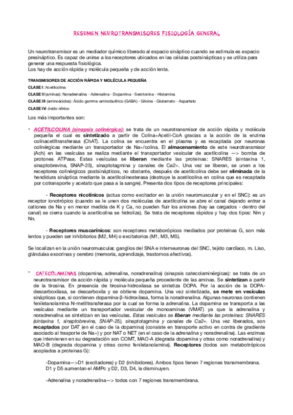 Miniatura del documento RESUMEN-NEUROTRANSMISORES-FISIOLOGIA-GENERAL.pdf