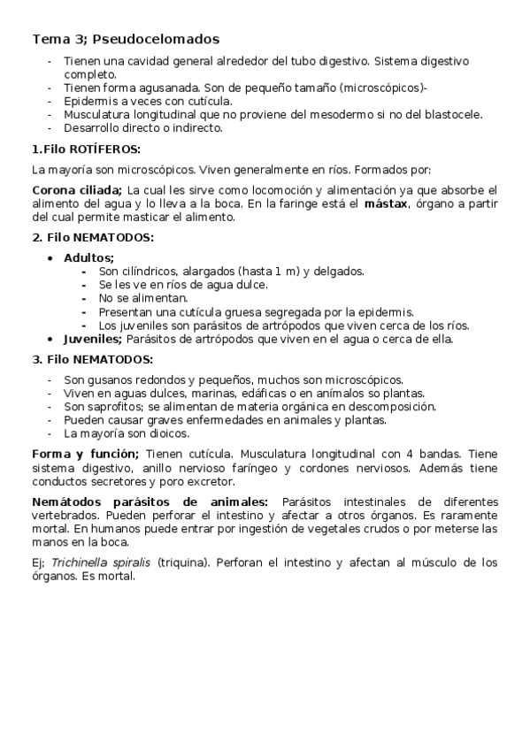 Miniatura del documento Tema-3-Pseudocelomados.docx