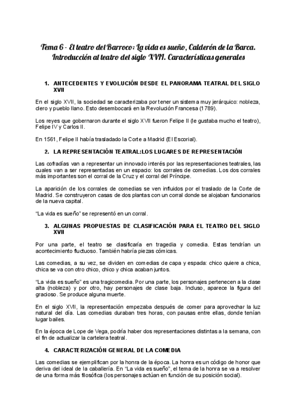 Miniatura del documento Tema-6-El teatro del Barroco-La vida es sueño-Calderón de la Barca.pdf