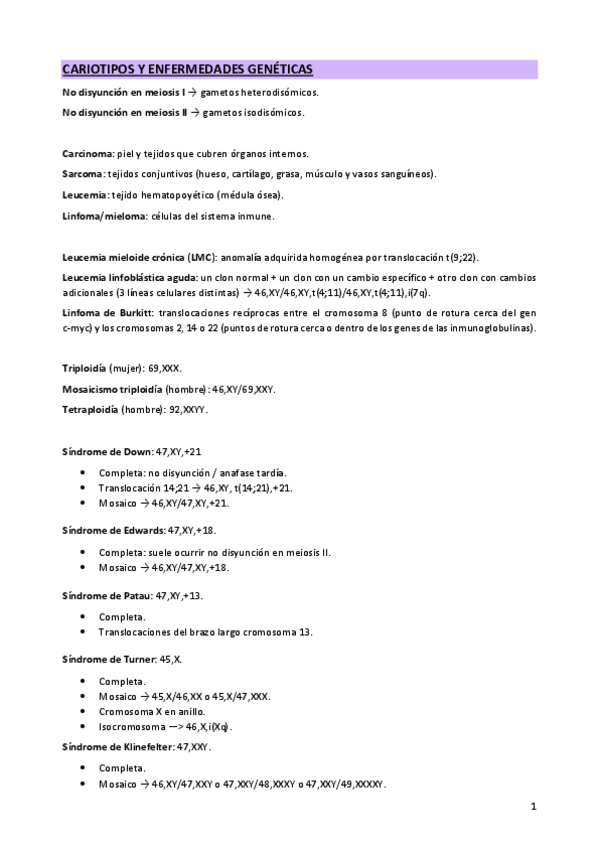 Miniatura del documento Cariotipos, enfermedades y sintomatología.pdf