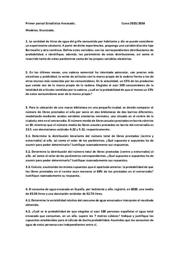 Miniatura del documento Primer parcial resuelto Estadistica Avanzada.pdf
