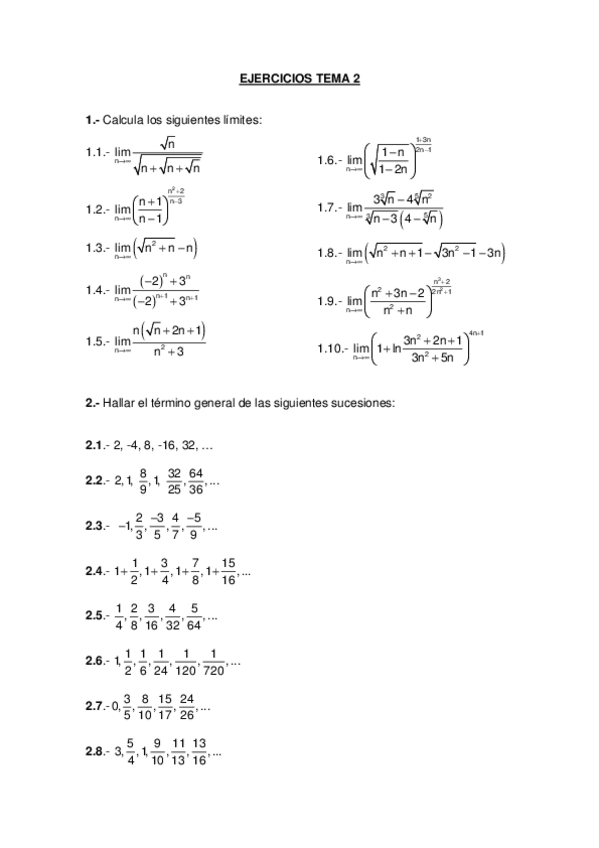 Miniatura del documento PROBLEMASDESUCESIONESYSERIESNUMERICAS.pdf