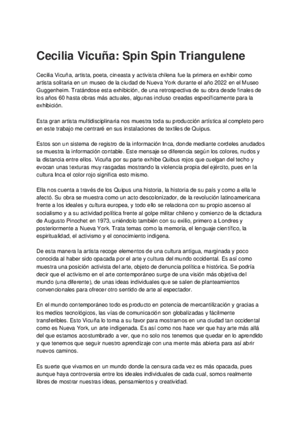 Miniatura del documento Reflexion-exposicion-escultura-Cecilia-Vicuna.docx